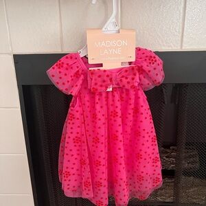Madison Layne Pink Heart Dress